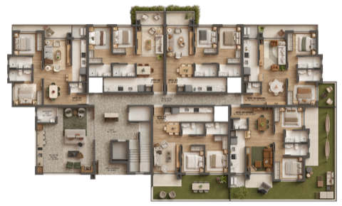 Aflorea Gramado Garden