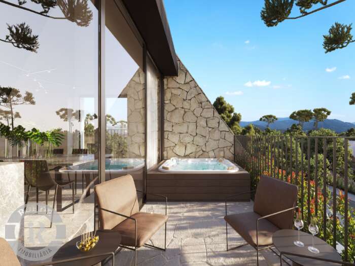 APARTAMENTO DE 3 DORMITÓRIOS EM GRAMADO